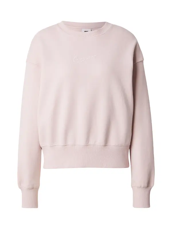 Nike Sportswear Nike Sportswear Majica 'PHOENIX FLEECE'  staro roza / volneno bela
