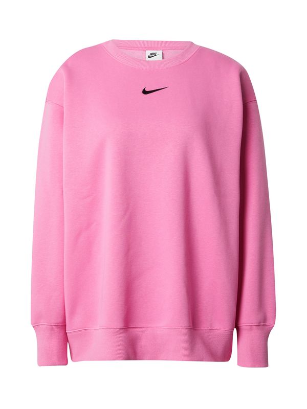 Nike Sportswear Nike Sportswear Majica 'PHOENIX'  roza / črna