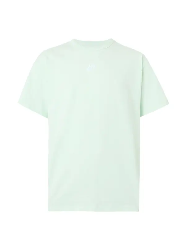 Nike Sportswear Nike Sportswear Majica 'PREM ESS'  svetlo zelena / bela