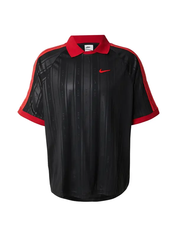 Nike Sportswear Nike Sportswear Majica  rdeča / črna