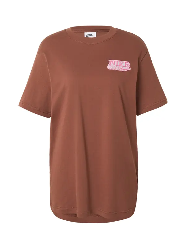 Nike Sportswear Nike Sportswear Majica  rjava / roza / off-bela