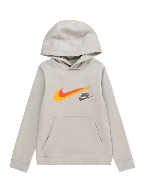 Nike Sportswear Nike Sportswear Majica  rumena / svetlo siva / oranžna / črna