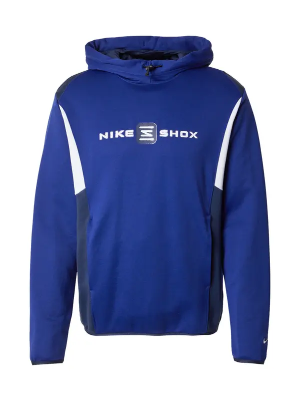 Nike Sportswear Nike Sportswear Majica 'SHOX'  mornarska / encijan / bela