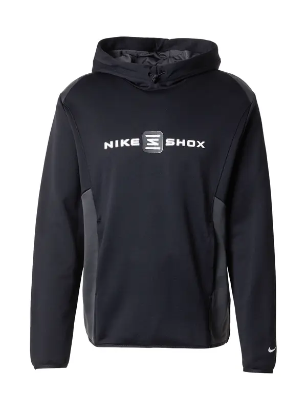 Nike Sportswear Nike Sportswear Majica 'SHOX'  temno siva / črna / bela