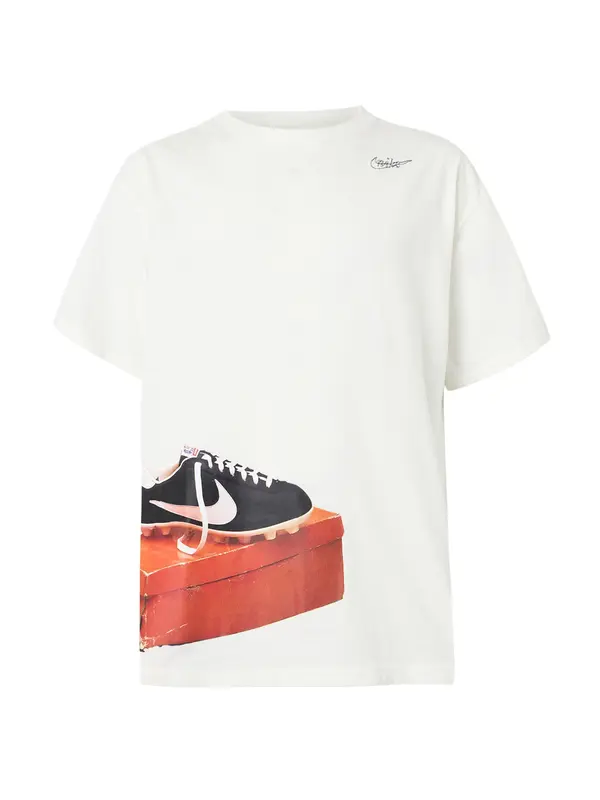 Nike Sportswear Nike Sportswear Majica  slonovina / konjak / črna