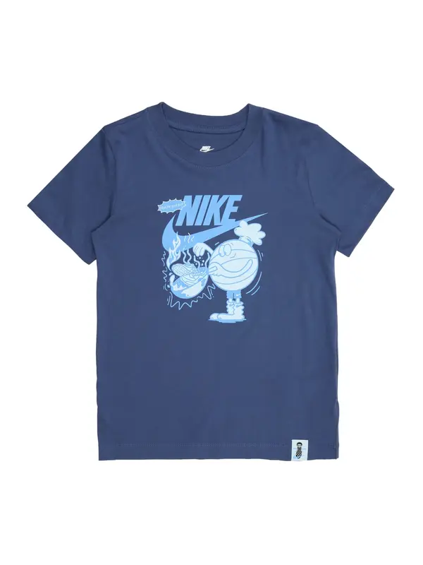 Nike Sportswear Nike Sportswear Majica 'SOLE FOOD'  mornarska / pastelno modra / svetlo modra