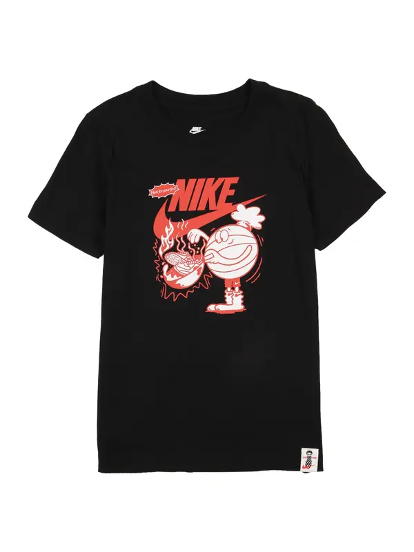 Nike Sportswear Nike Sportswear Majica 'SOLE FOOD'  rdeča / črna / bela