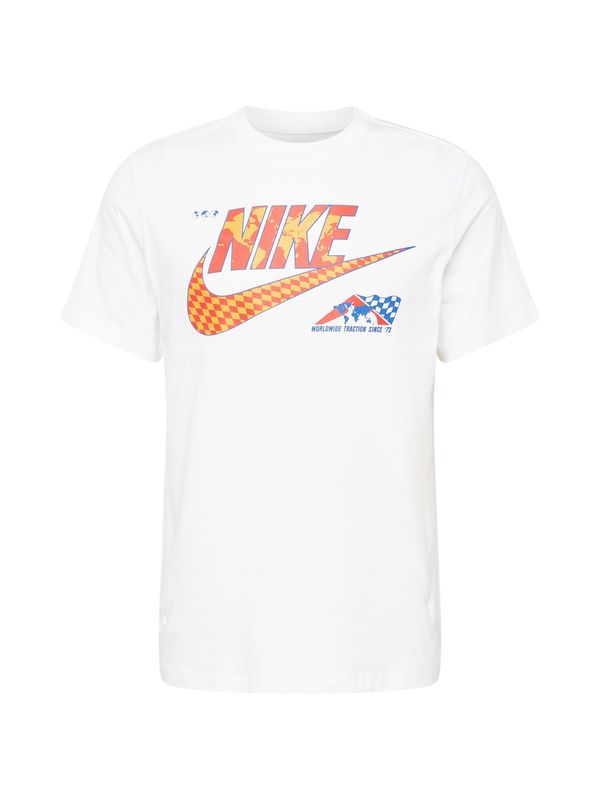 Nike Sportswear Nike Sportswear Majica 'SOLE RALLY'  zlato-rumena / oranžna / bela