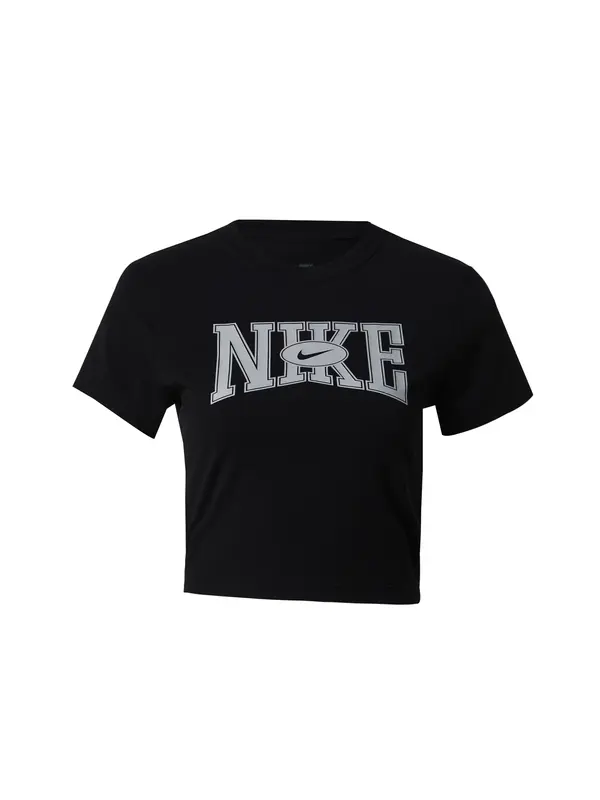 Nike Sportswear Nike Sportswear Majica  srebrno-siva / črna