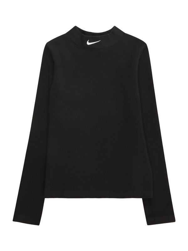 Nike Sportswear Nike Sportswear Majica 'STAR'  črna / bela