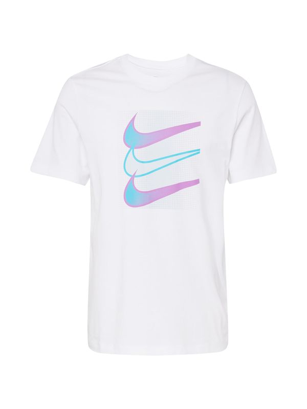 Nike Sportswear Nike Sportswear Majica  svetlo modra / lila / off-bela