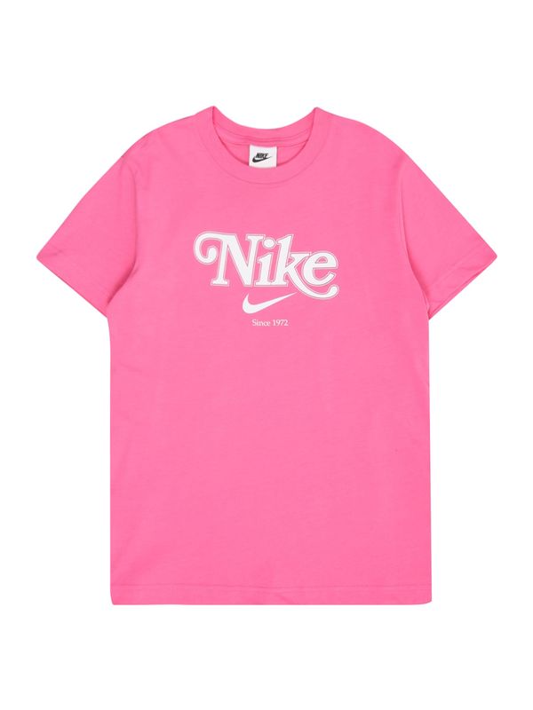 Nike Sportswear Nike Sportswear Majica  svetlo roza / bela