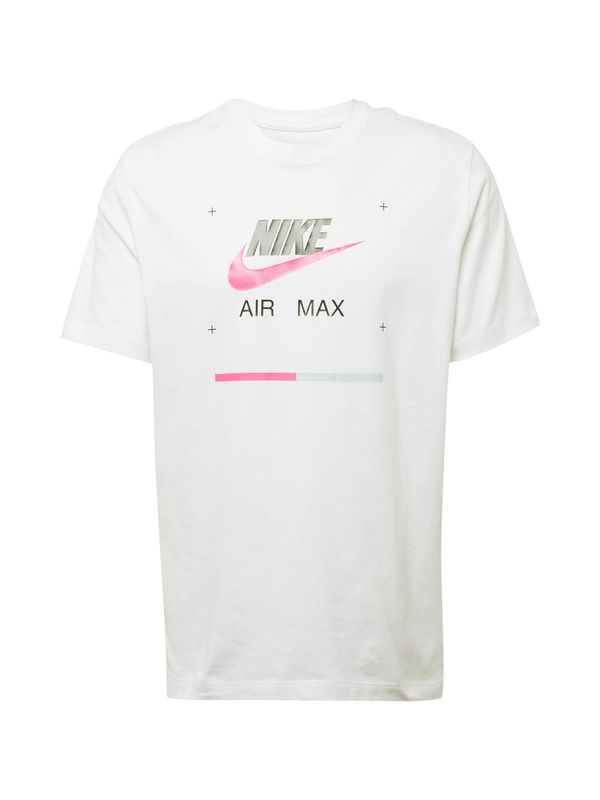 Nike Sportswear Nike Sportswear Majica  svetlo roza / črna / bela