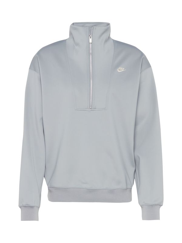 Nike Sportswear Nike Sportswear Majica  svetlo siva / bela