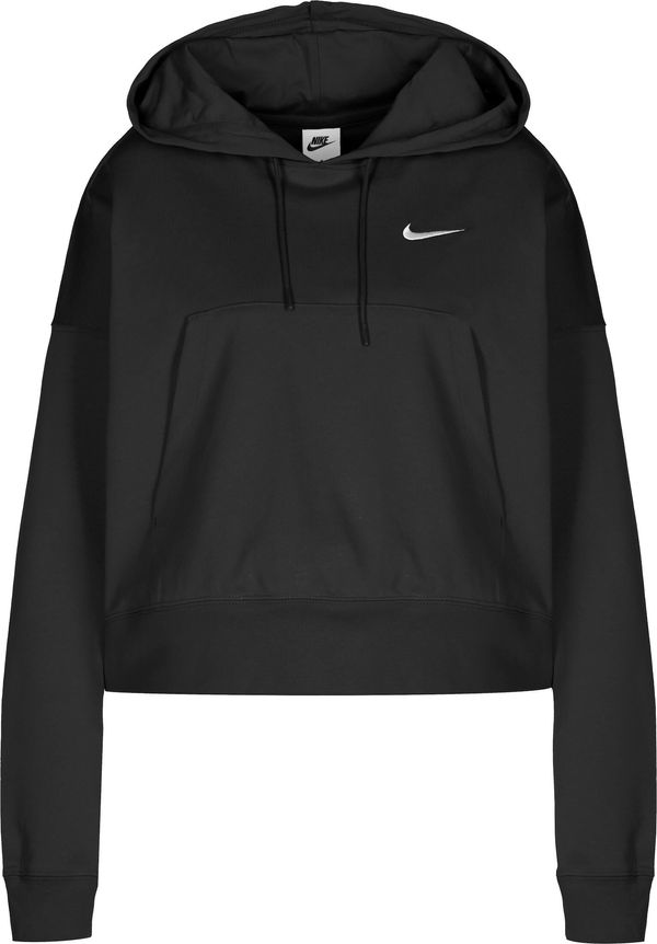 Nike Sportswear Nike Sportswear Majica 'Swoosh'  črna / bela