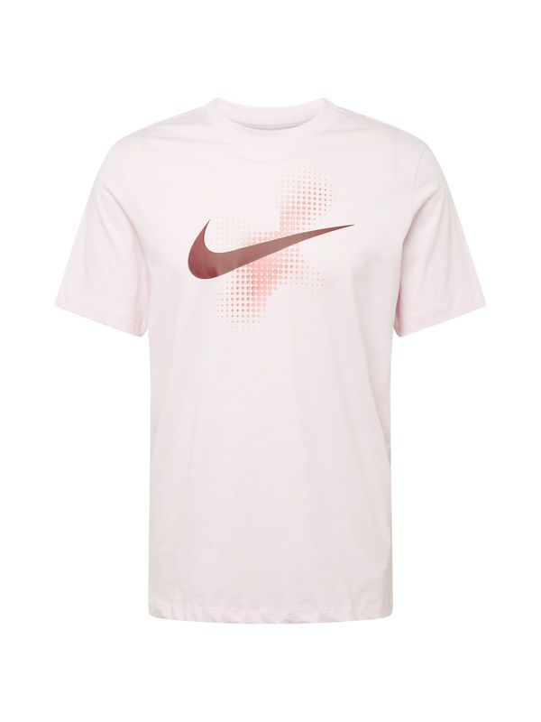 Nike Sportswear Nike Sportswear Majica 'SWOOSH'  svetlo roza / bordo