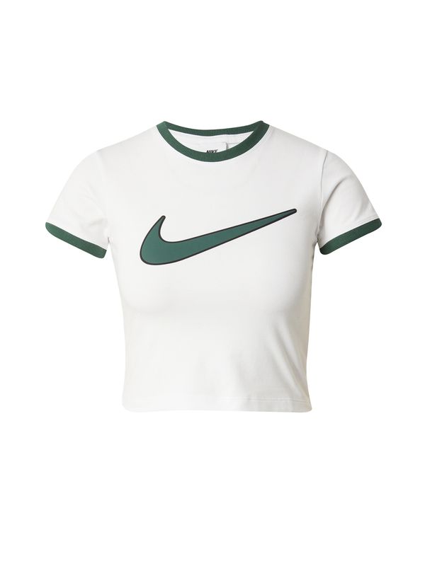 Nike Sportswear Nike Sportswear Majica  travnato zelena / bela