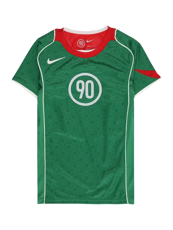 Nike Sportswear Nike Sportswear Majica  zelena / rdeča / bela
