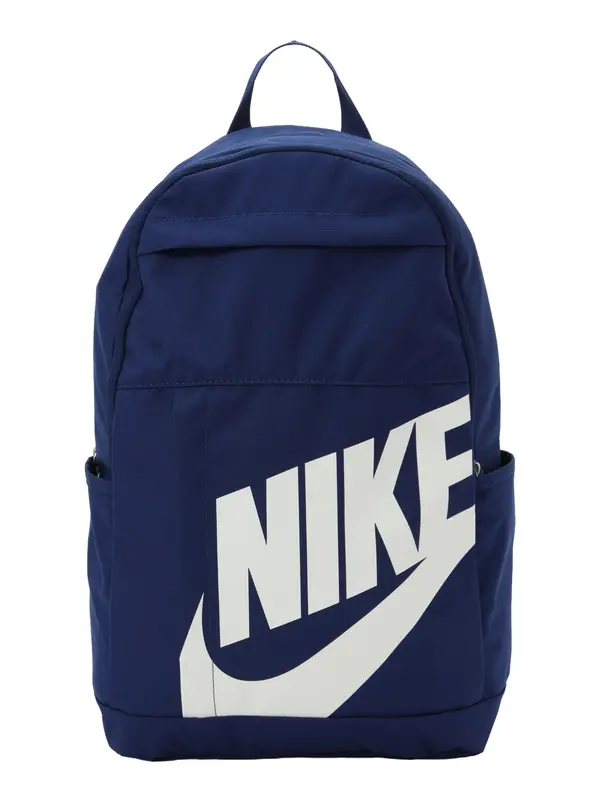 Nike Sportswear Nike Sportswear Nahrbtnik 'Elemental'  temno modra / bela