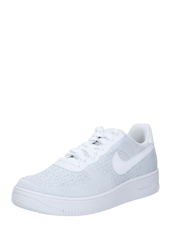 Nike Sportswear Nike Sportswear Nizke superge 'AF1 FLATKNIT'  svetlo siva / bela