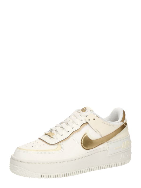 Nike Sportswear Nike Sportswear Nizke superge 'AF1 SHADOW'  zlata / off-bela