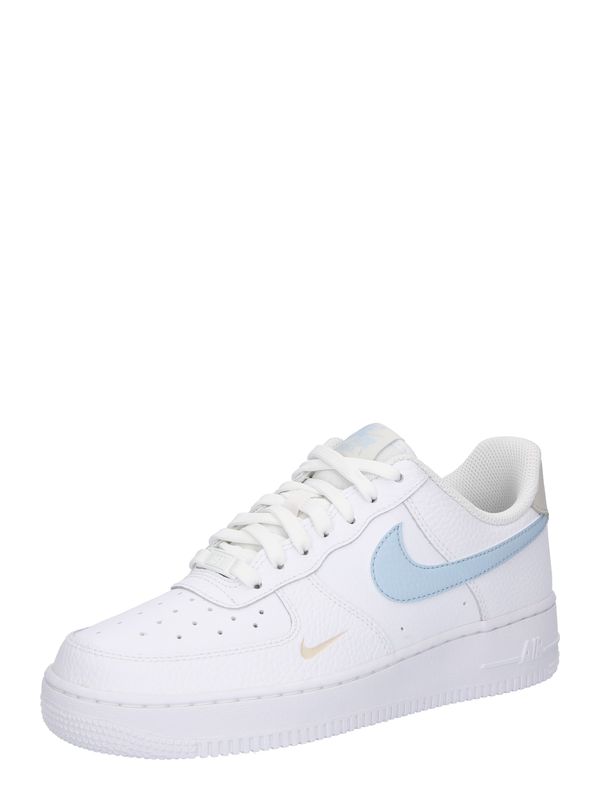 Nike Sportswear Nike Sportswear Nizke superge 'AIR FORCE 07'  svetlo modra / bela