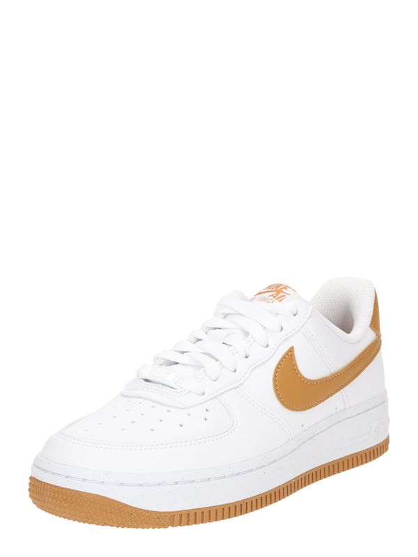 Nike Sportswear Nike Sportswear Nizke superge 'Air Force 1 '07 Better'  rjava / bela