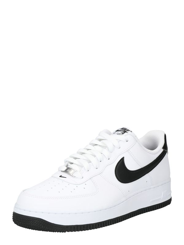 Nike Sportswear Nike Sportswear Nizke superge 'AIR FORCE 1 '07'  črna / bela