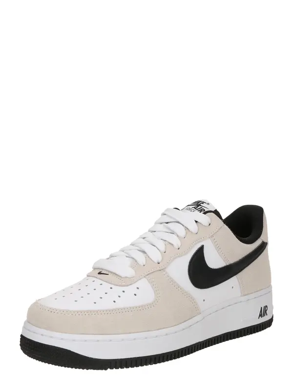 Nike Sportswear Nike Sportswear Nizke superge 'AIR FORCE 1 '07 LV8'  kremna / črna / bela