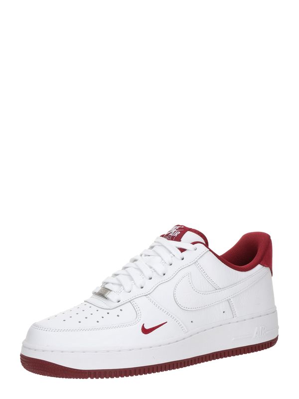 Nike Sportswear Nike Sportswear Nizke superge 'AIR FORCE 1 '07 LV8'  rdeča / bela