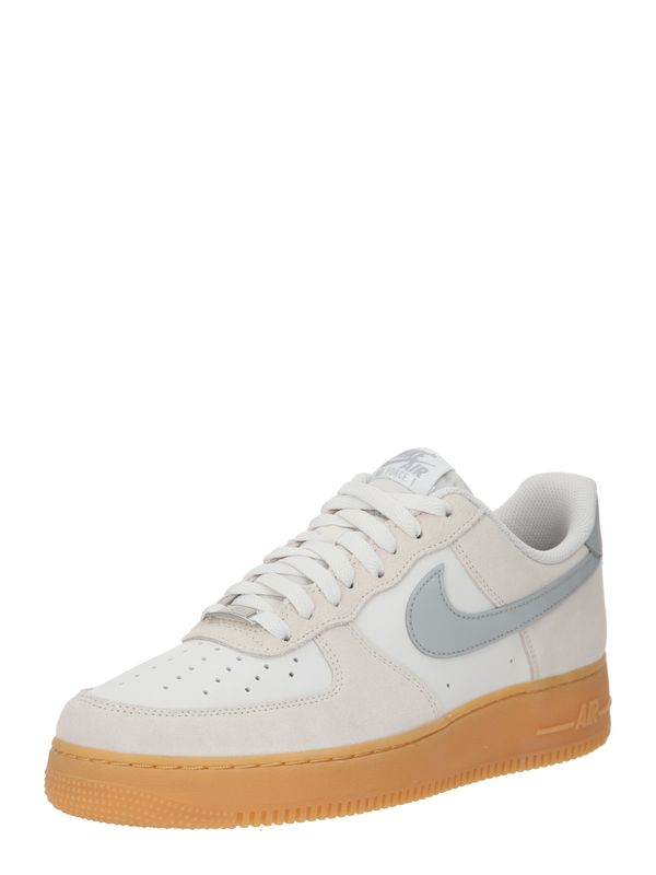 Nike Sportswear Nike Sportswear Nizke superge 'AIR FORCE 1 '07 LV8'  siva / greige / bela