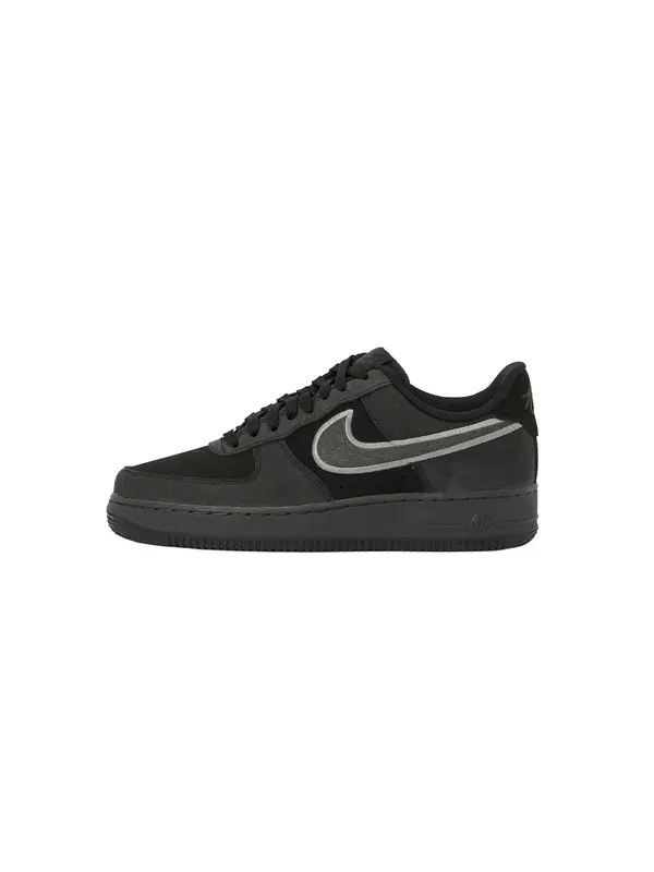 Nike Sportswear Nike Sportswear Nizke superge 'AIR FORCE 1 '07 LV8'  siva / svetlo siva / črna
