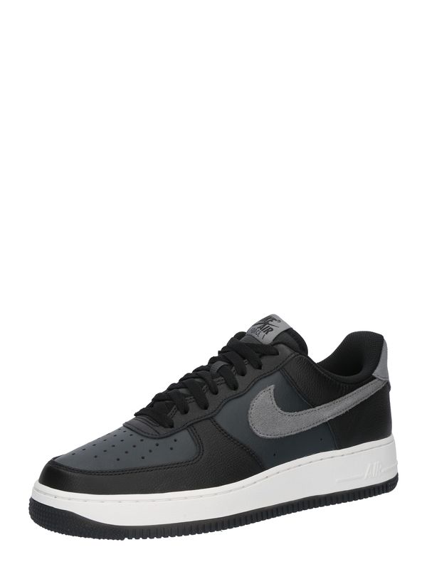 Nike Sportswear Nike Sportswear Nizke superge 'AIR FORCE 1 '07 LV8'  siva / temno siva / črna