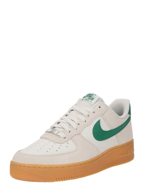 Nike Sportswear Nike Sportswear Nizke superge 'AIR FORCE 1 '07 LV8'  svetlo siva / zelena / bela