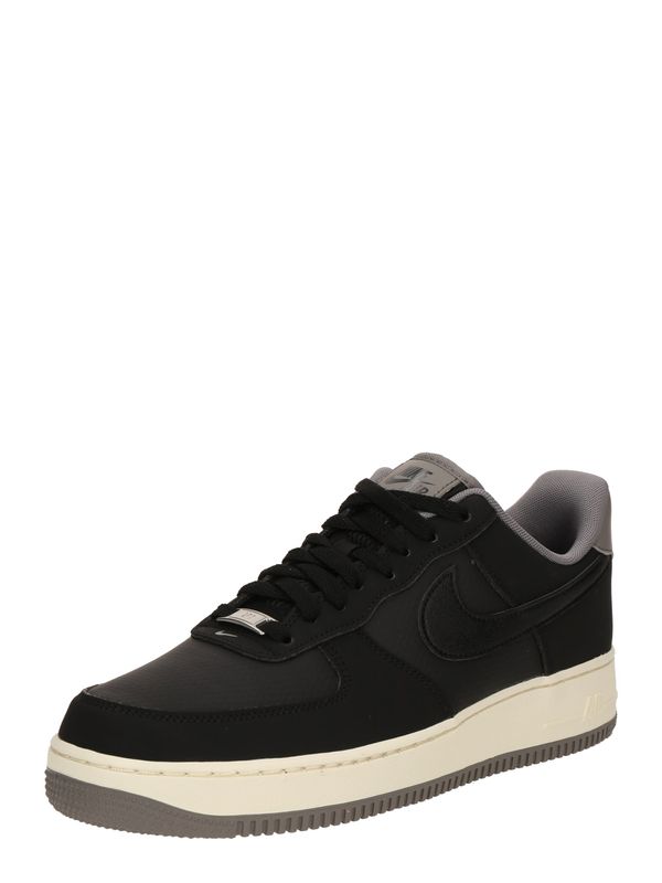 Nike Sportswear Nike Sportswear Nizke superge 'AIR FORCE 1 '07 LV8'  temno siva / črna