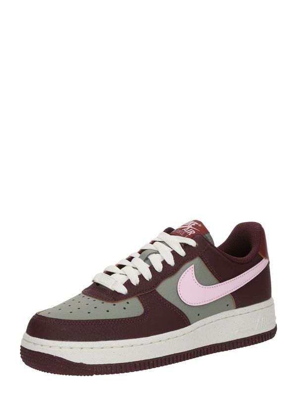 Nike Sportswear Nike Sportswear Nizke superge 'AIR FORCE 1 07 NEXT NATURE'  meta / svetlo roza / temno rdeča / bela