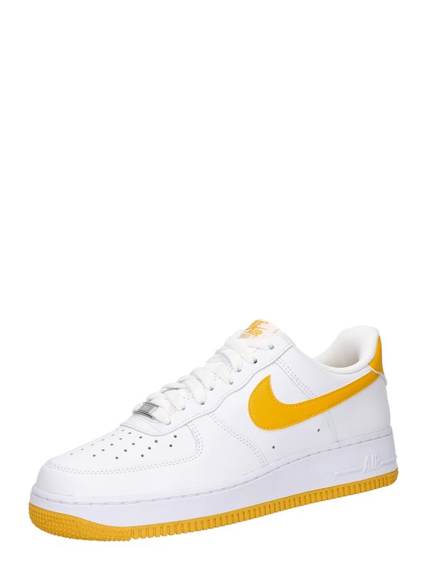 Nike Sportswear Nike Sportswear Nizke superge 'Air Force 1 '07'  oranžna / bela