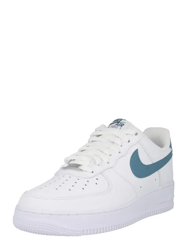 Nike Sportswear Nike Sportswear Nizke superge 'Air Force 1 '07'  petrol / bela