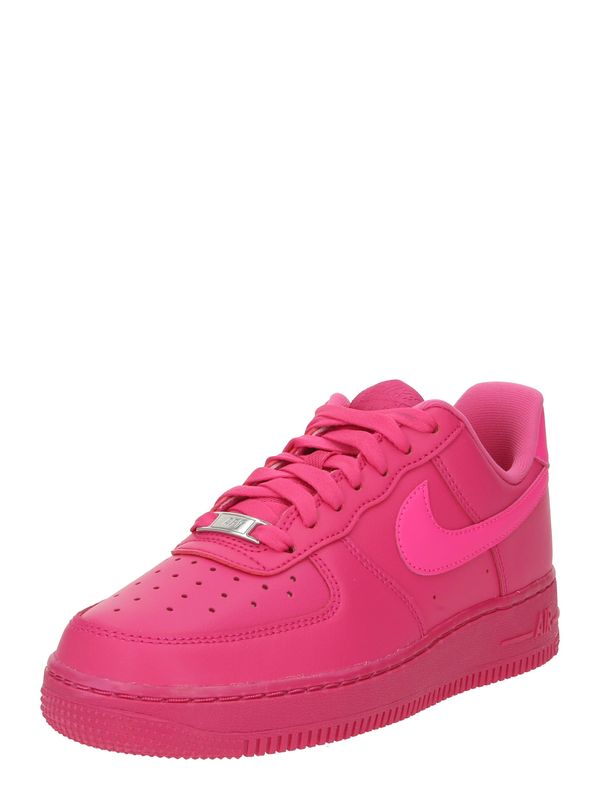 Nike Sportswear Nike Sportswear Nizke superge 'AIR FORCE 1 07'  roza / neonsko roza