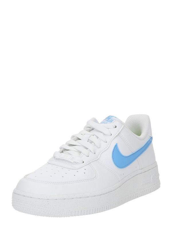 Nike Sportswear Nike Sportswear Nizke superge 'Air Force 1 '07 SE'  svetlo modra / bela