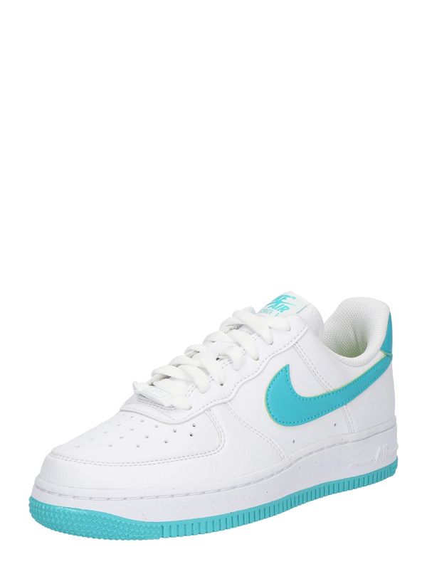 Nike Sportswear Nike Sportswear Nizke superge 'Air Force 1 '07 SE'  voda / bela