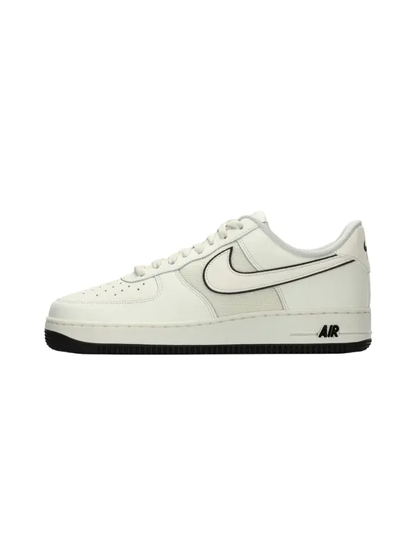 Nike Sportswear Nike Sportswear Nizke superge 'AIR FORCE 1 '07'  svetlo bež / črna