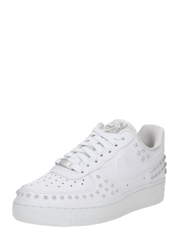 Nike Sportswear Nike Sportswear Nizke superge 'Air Force 1 '07 XX'  srebrna / bela