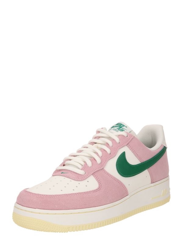 Nike Sportswear Nike Sportswear Nizke superge 'Air Force 1'  bež / zelena / svetlo roza