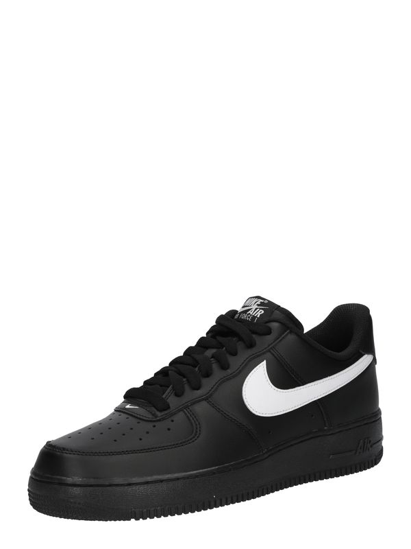 Nike Sportswear Nike Sportswear Nizke superge 'Air Force 1'  črna / bela