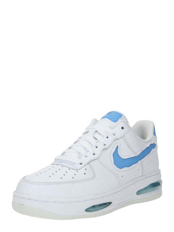 Nike Sportswear Nike Sportswear Nizke superge 'AIR FORCE 1 EVO'  azur / bela