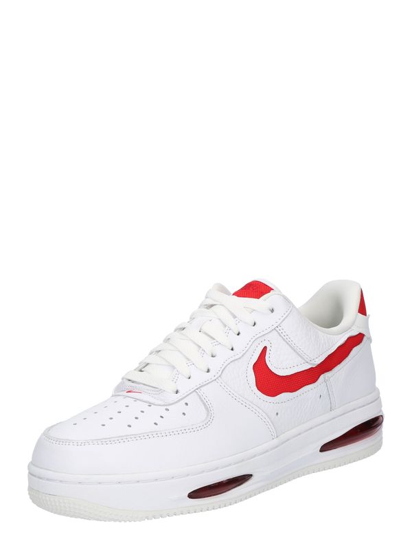 Nike Sportswear Nike Sportswear Nizke superge 'AIR FORCE 1 EVO'  rdeča / bela