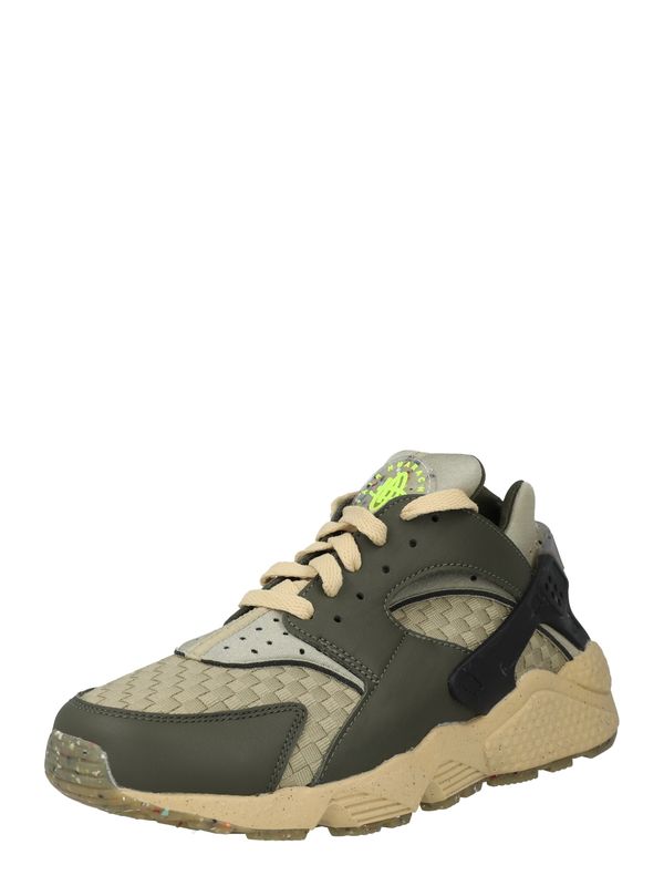 Nike Sportswear Nike Sportswear Nizke superge 'AIR HUARACHE CRATER PRM'  kaki / pastelno zelena / črna