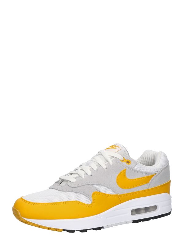 Nike Sportswear Nike Sportswear Nizke superge 'AIR MAX 1 ESS'  siva / oranžna / bela