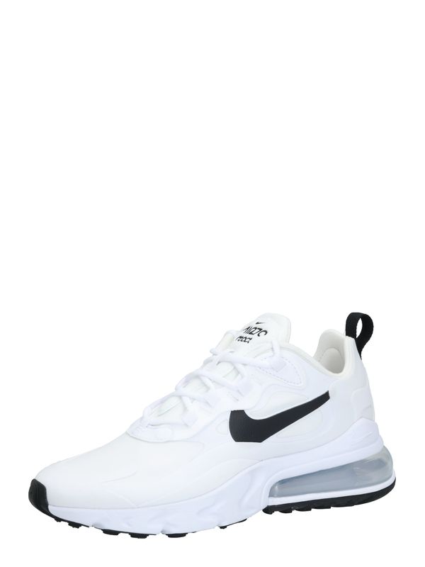 Nike Sportswear Nike Sportswear Nizke superge 'Air Max 270 React'  črna / srebrna / bela